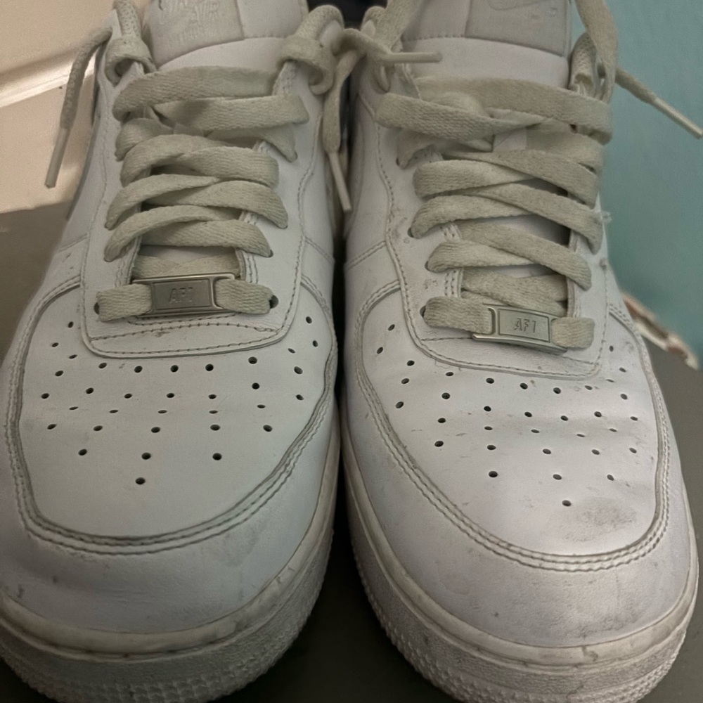 Men's White af1’s